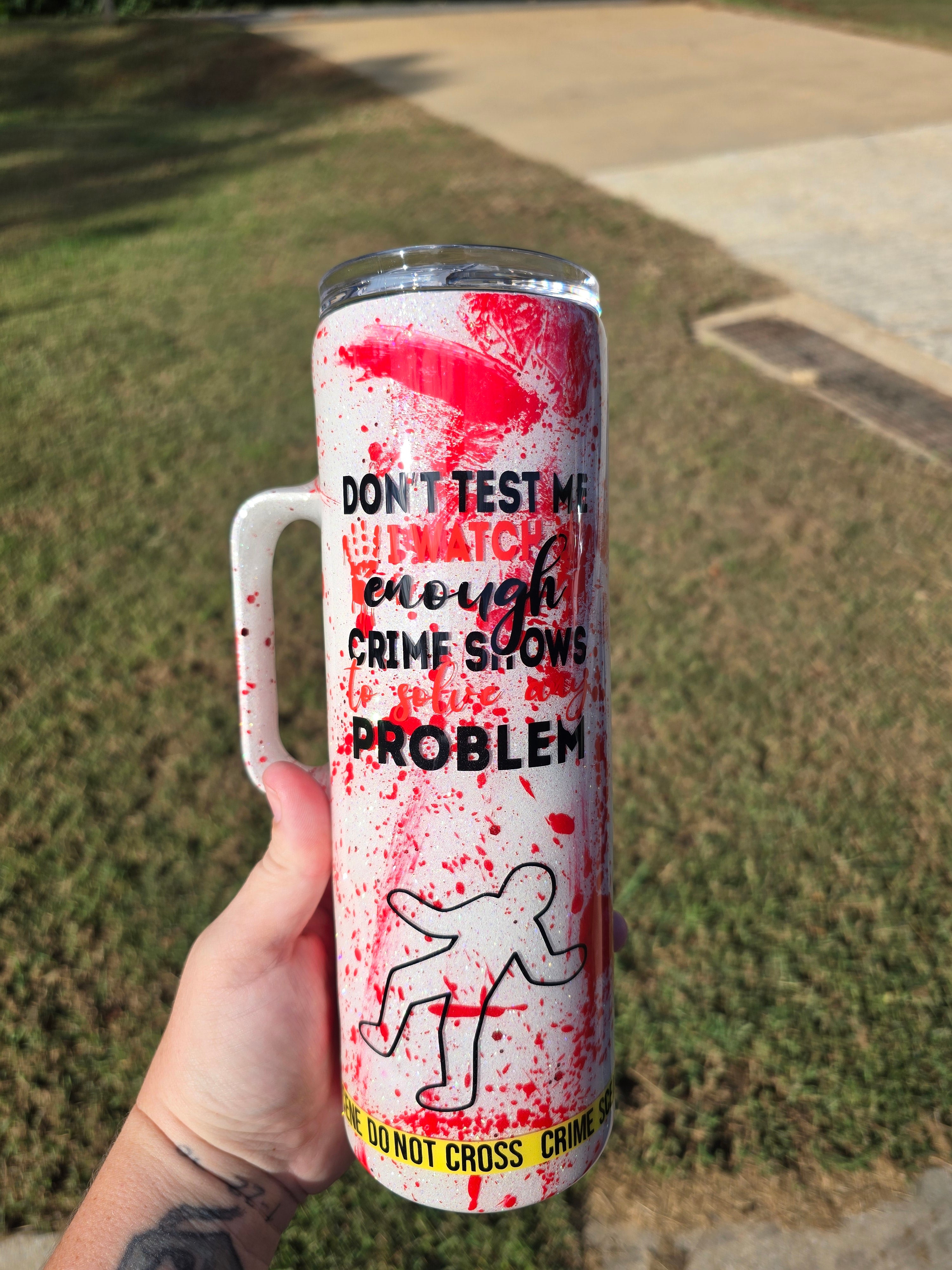 Crime Junkie Tumbler