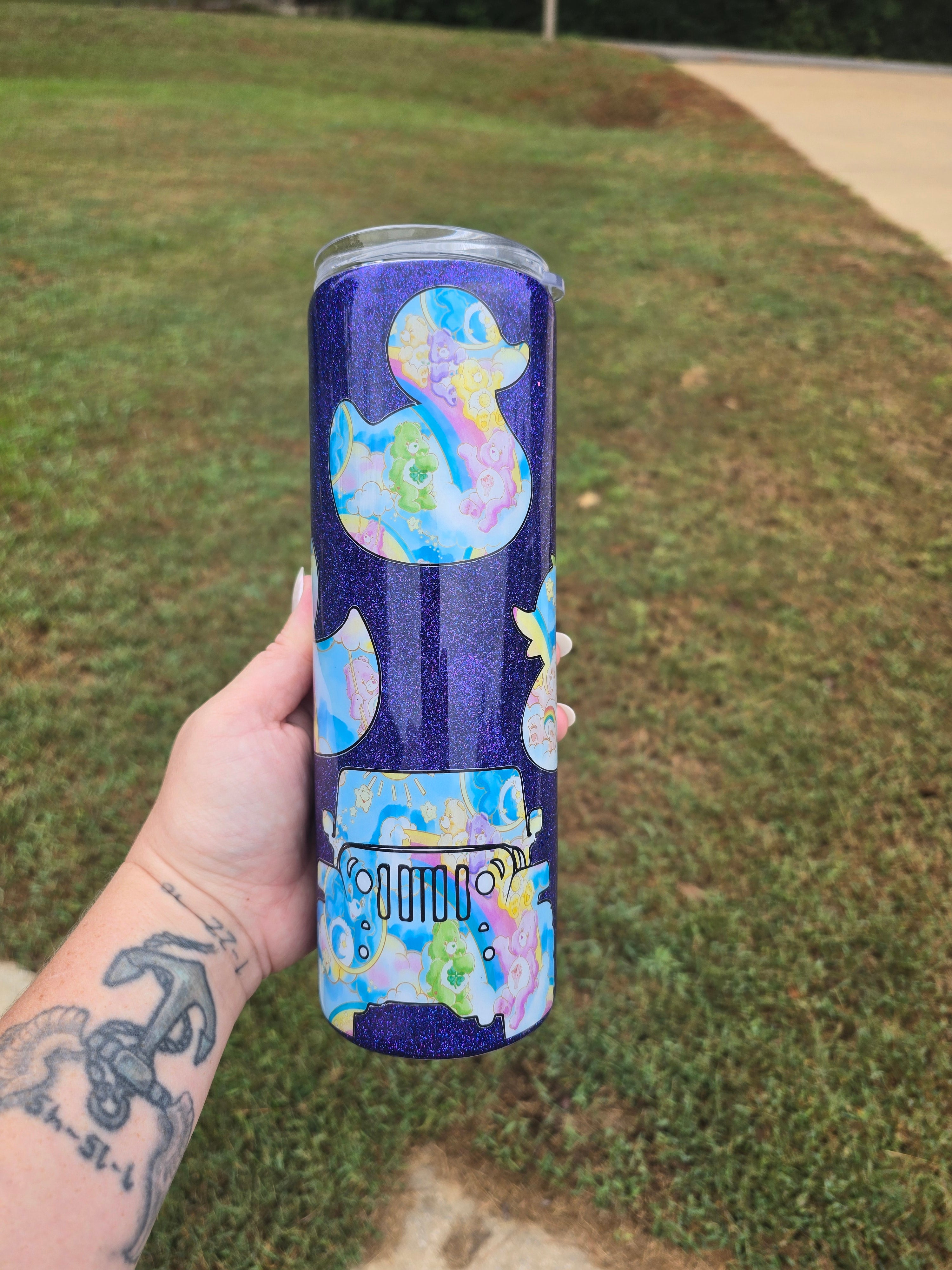 Care Bear Jeep Tumbler