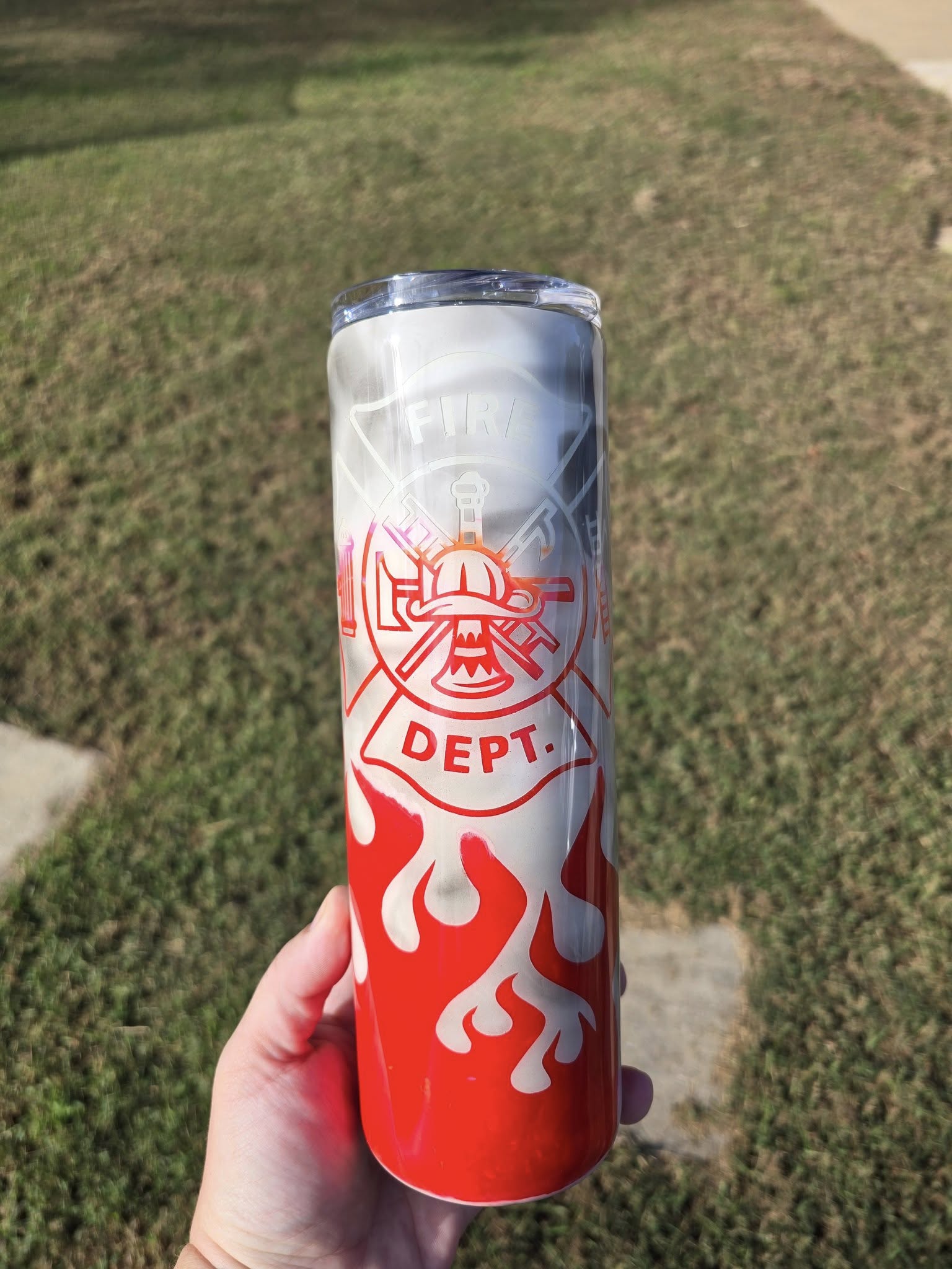 Fire Fighter Tumbler